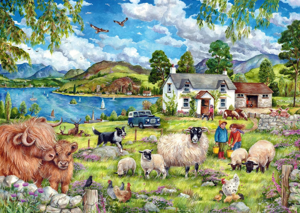 Ravensburger Country Farm - Rompecabezas de 1000 piezas, para adultos