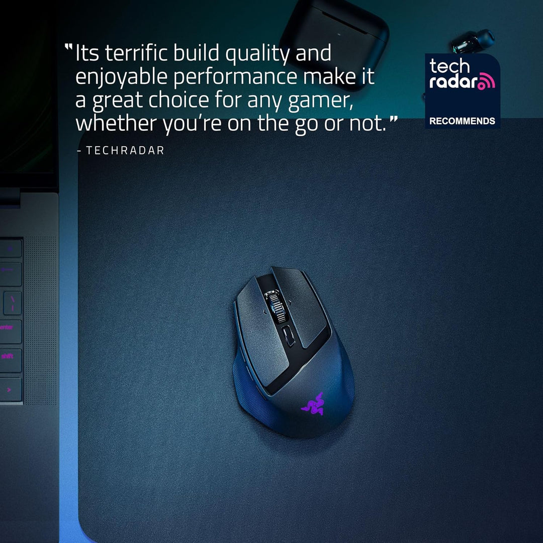 Razer Basilisk Mobile Portátil Ergonómico Ratón Inalámbrico para Ga...