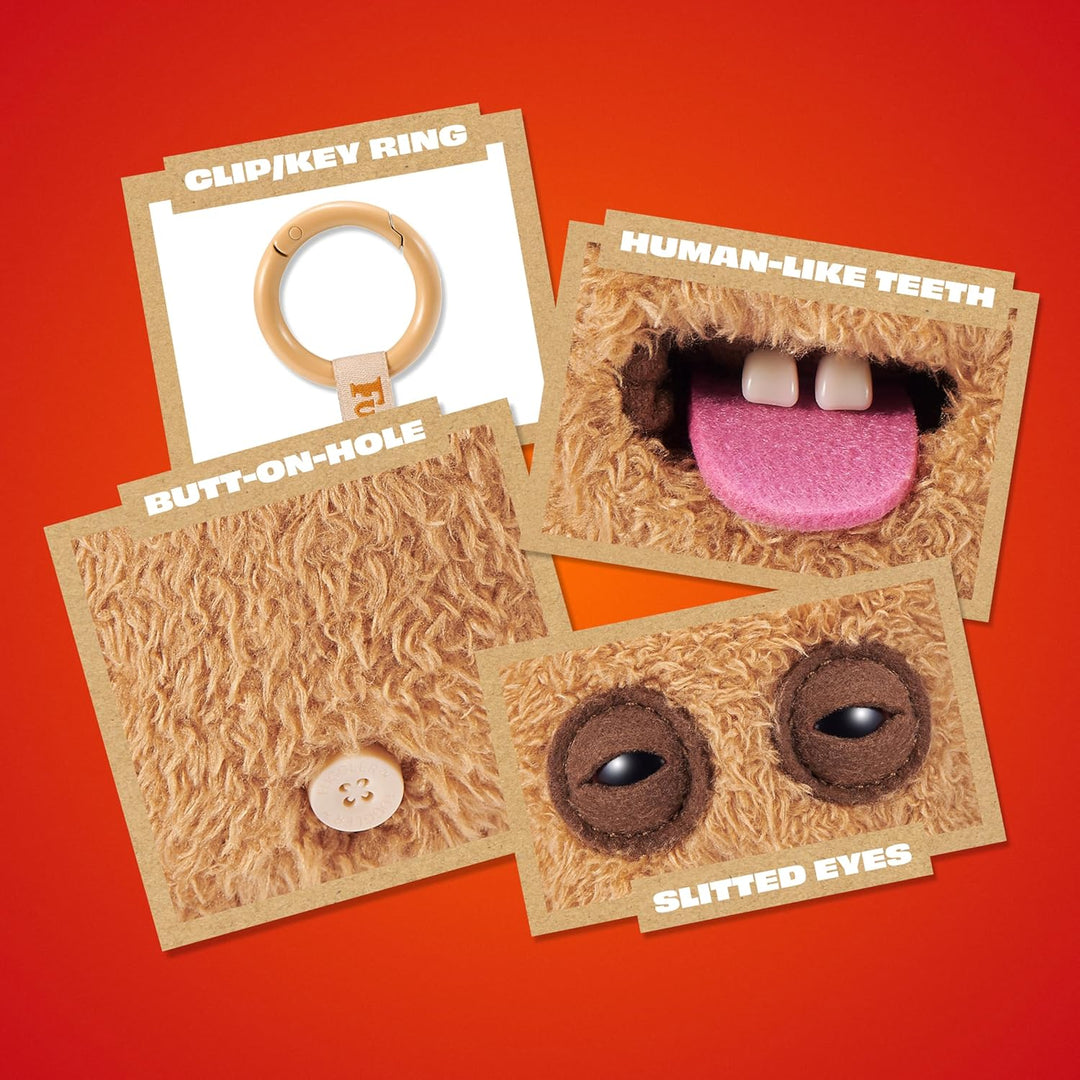 Fuggler Fugg Nuggets - Llavero de peluche coleccionable de 3.5 pulg...