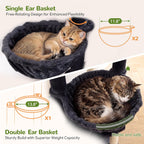 Globlazer Árbol para gatos Maine Coon extragrande de 83 pulgadas, F83J