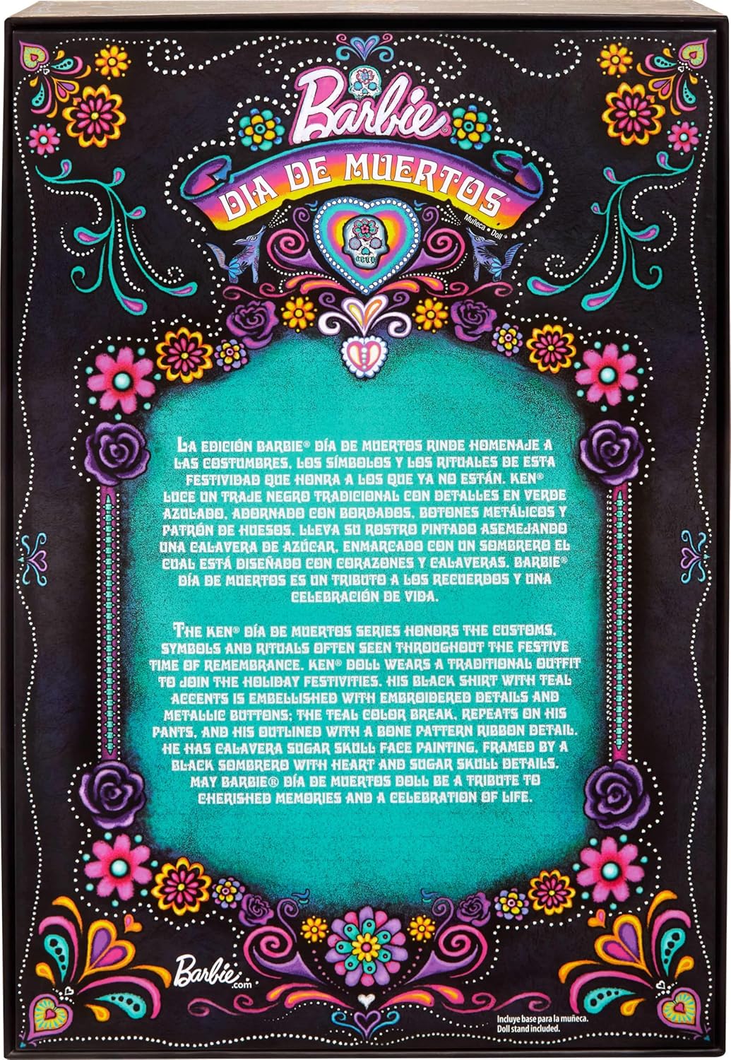 Muñeca Barbie Signature, colección 2024 Día De Muertos Ken con traj...