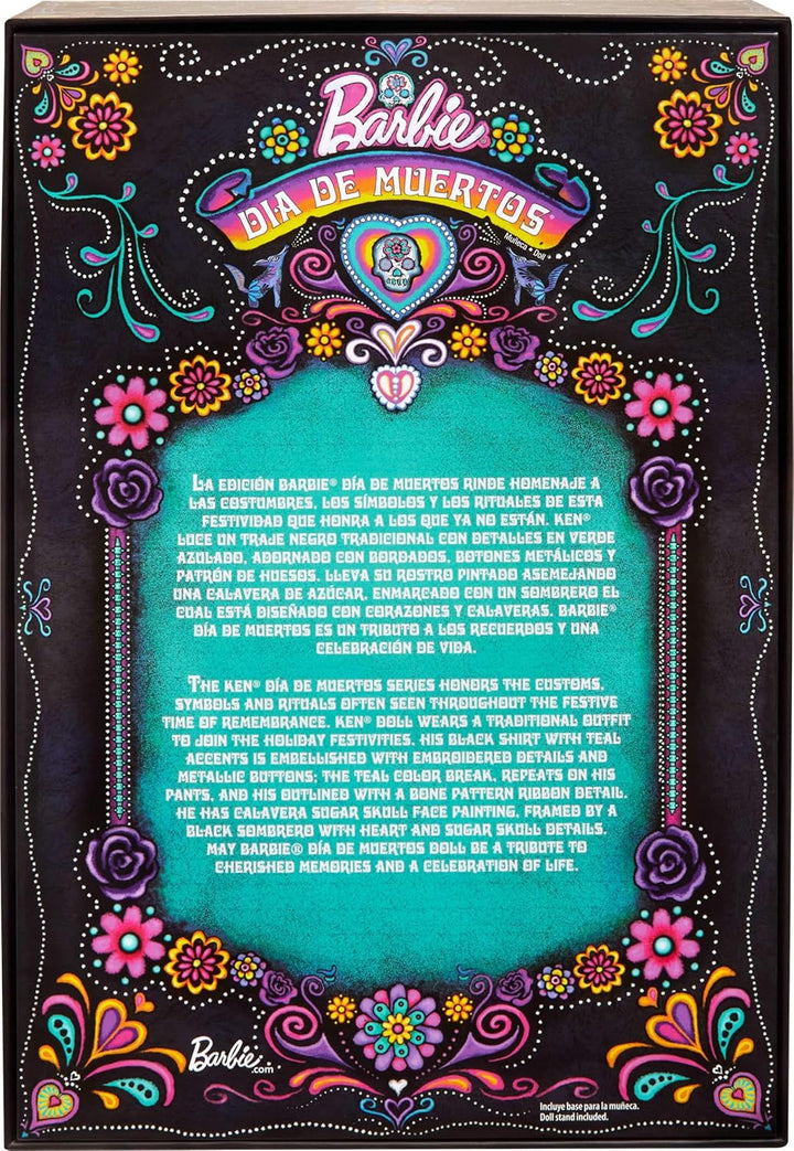 Muñeca Barbie Signature, colección 2024 Día De Muertos Ken con traj...