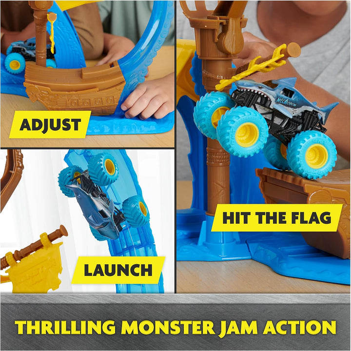 Monster Jam Megalodon Loop of Doom - Juego de acrobacias