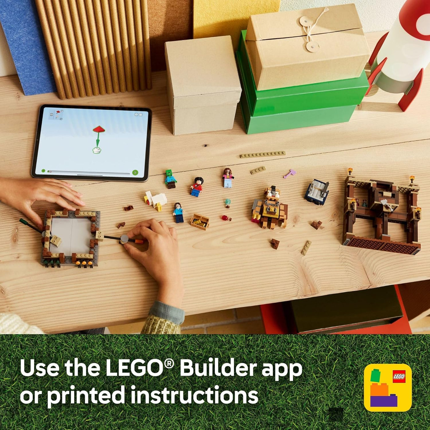 LEGO Minecraft Woodland Mansion - Anillo de lucha Juguete