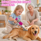 Juego de limpieza al vacío de juguete 4 en 1 para niños para jugar