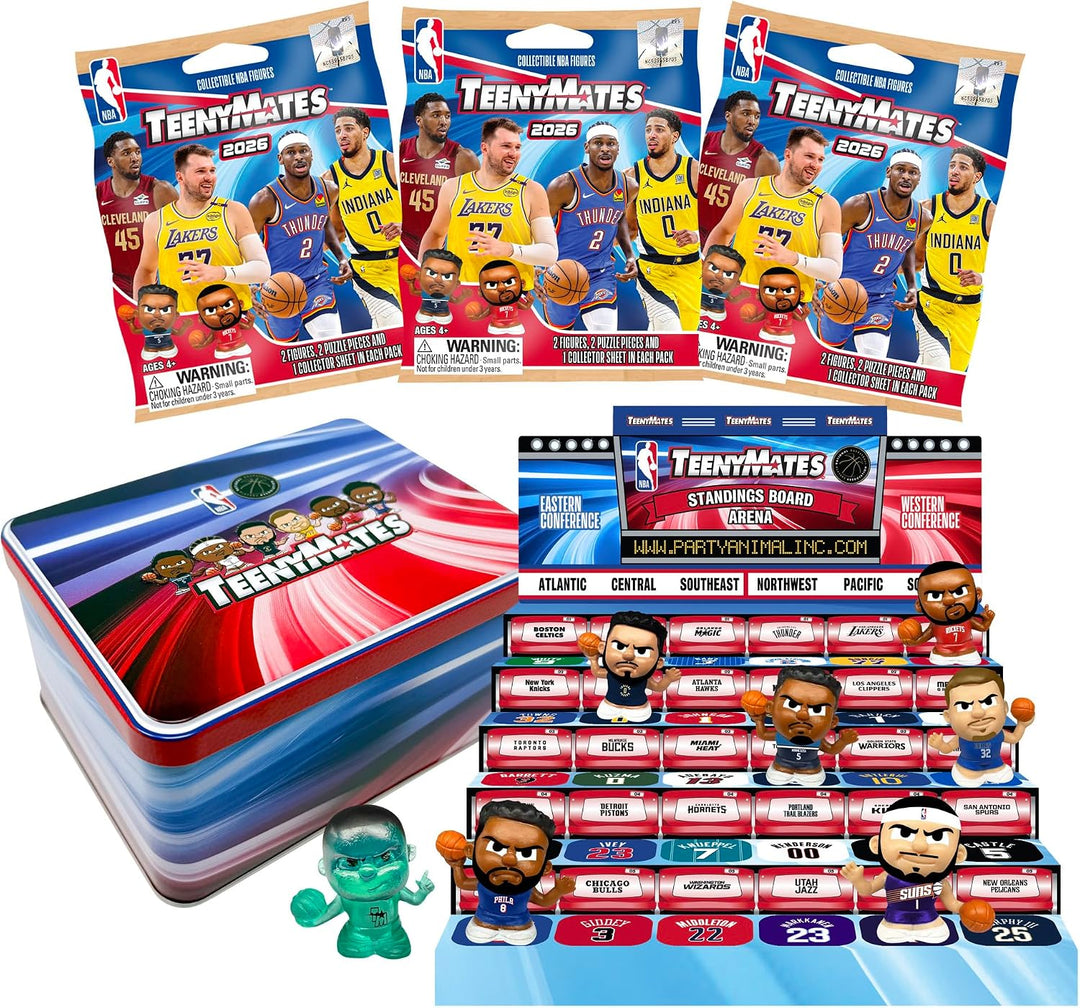 Party Animal NBA Serie 2026 11 TeenyMates Figuras de TeenyMates, co...