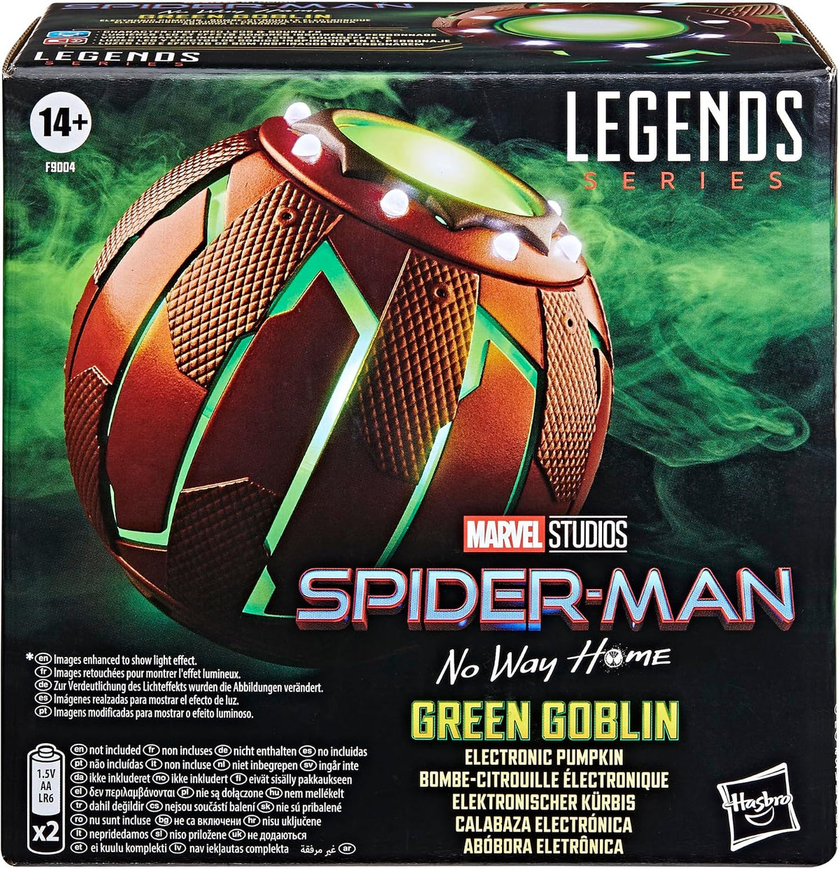 Marvel Legends Series Green Goblin - Calabaza electrónica, Spider-Man: No