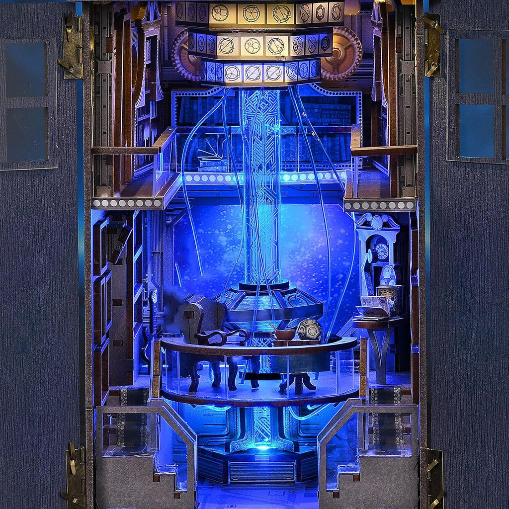 Kit de Rincón de Lectura, Kit de Casa de Muñecas DIY para Adultos y Adolescentes