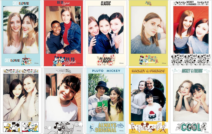 Película Instantánea Fujifilm para Cámara 10 Piezas Mickey &amp; Fr...