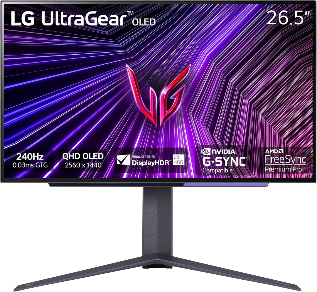 LG \u200E27GS95QE Monitor para videojuegos Ultragear OLED de 27 pul...