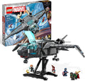 LEGO Super Heroes Marvel Avengers Quinjet 76248 Bloques de juguete, presente, cómics americanos, superhéroe, avión, Hikoki, película, niños, a partir de 9 años