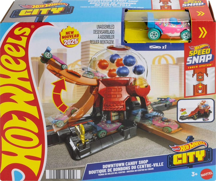 Hot Wheels Juego de pista de juguete para coche juego de