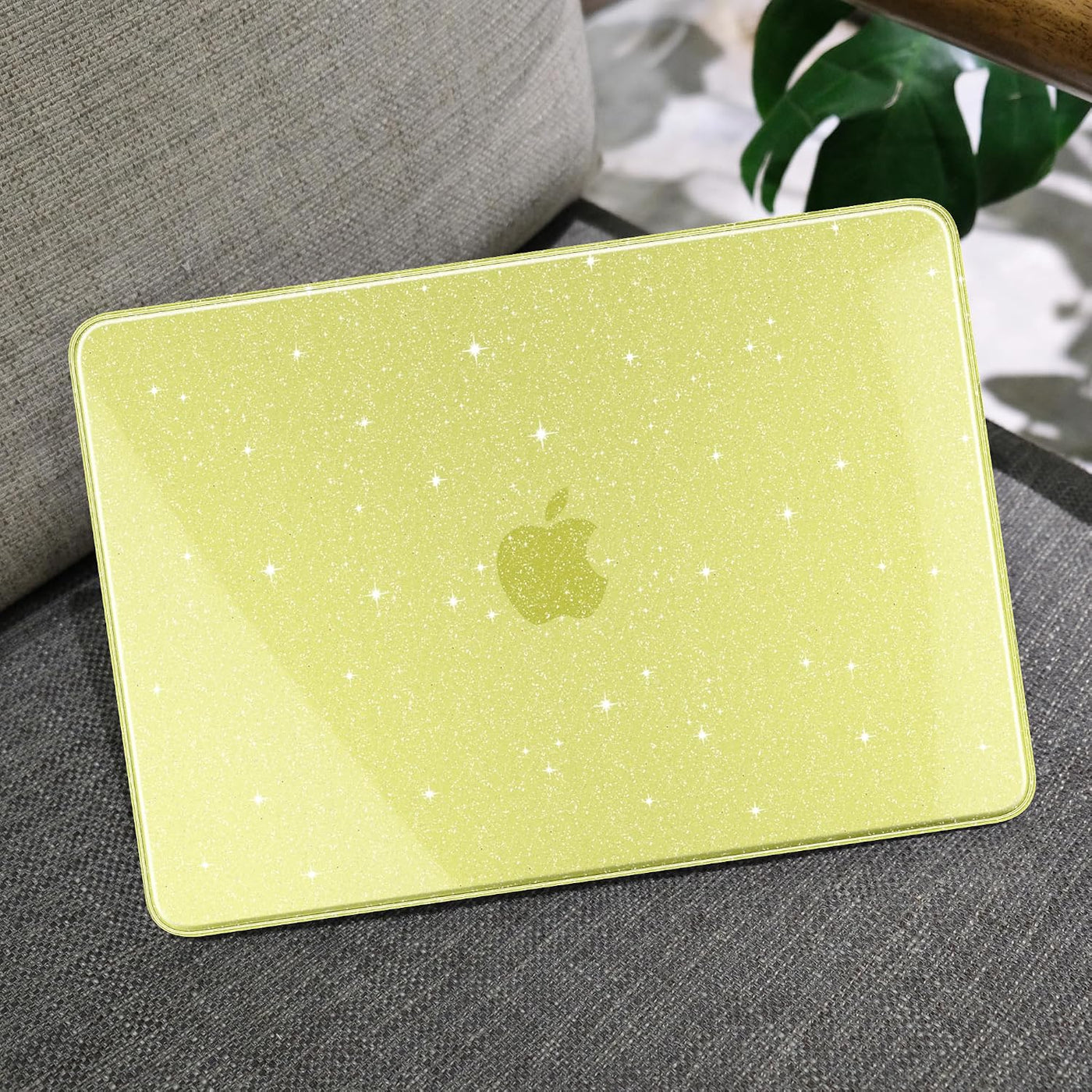 MEEgoodo Funda con purpurina para MacBook Neo de 13 pulgadas versió...