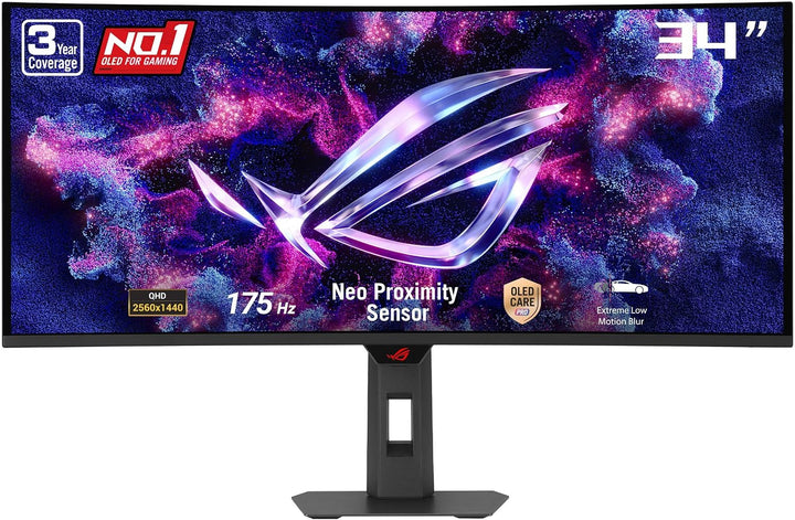 ASUS ROG XG34WCDG - Monitor para juegos OLED G-SYNC ultraancho de 3...