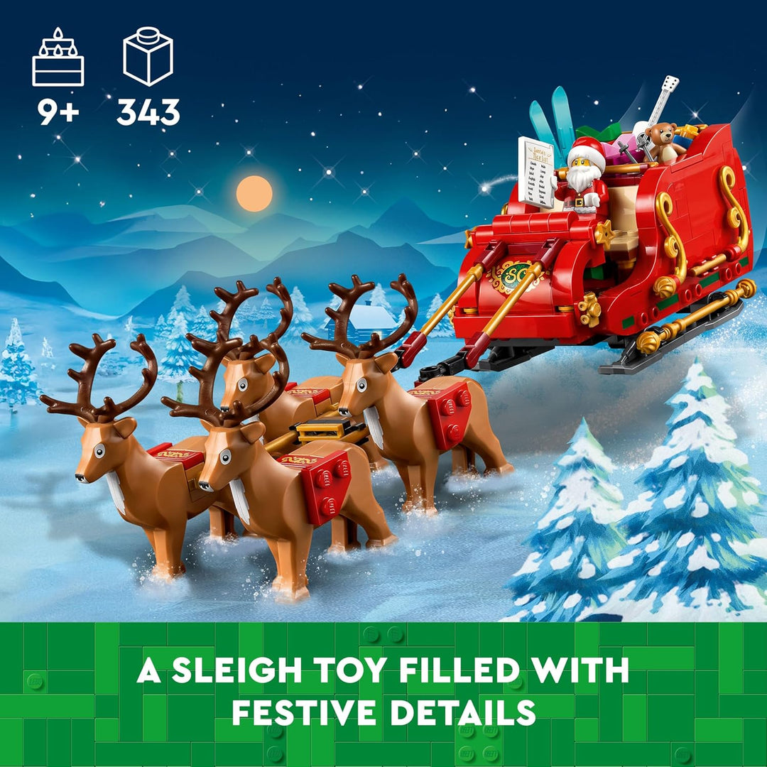 Juego exclusivo Lego Holiday Santas Sleigh 40499