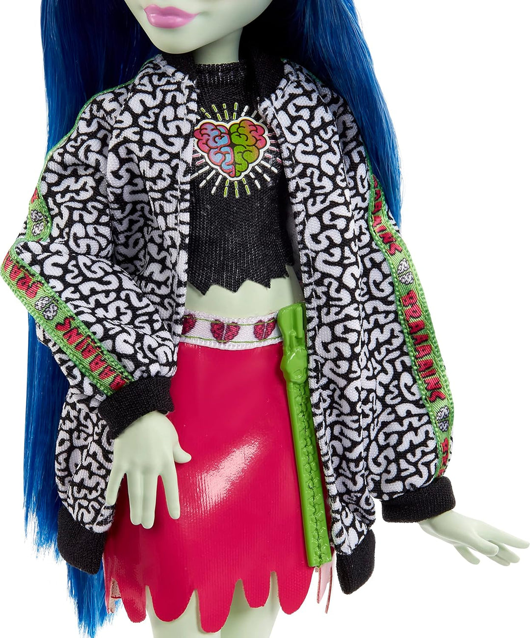 Monster High Ghoulia Yelps - Muñeca posable (10.3 pulgadas) con pel...