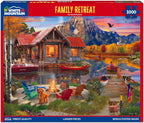 blanco Mountain 1000 Piece Jigsaw Puzzle Cabin Fall, Family Retreat