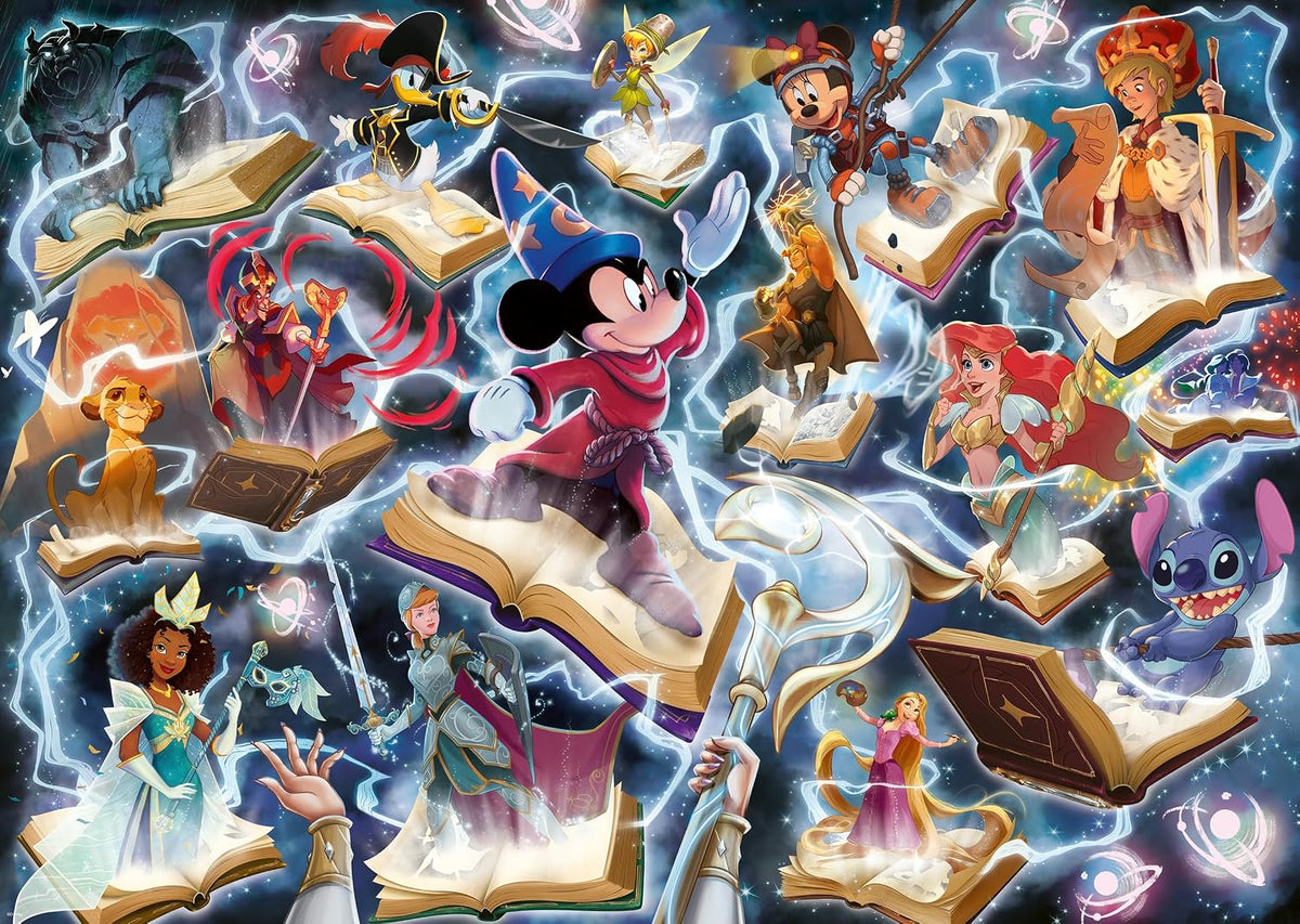 Ravensburger Disney Lorcana - Glimmers de Realm: Steel - Rompecabezas de 1000 piezas | Calidad premium fabricado en Europa | Materiales certificados FSC