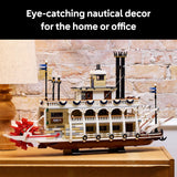 LEGO Ideas River Steamboat - Rompecabezas 3D - Decoración