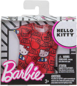 Barbie Moda Hello Kitty Rojo Top