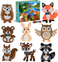 GOASION Kit de costura para niños, kit de costura de animales de la selva
