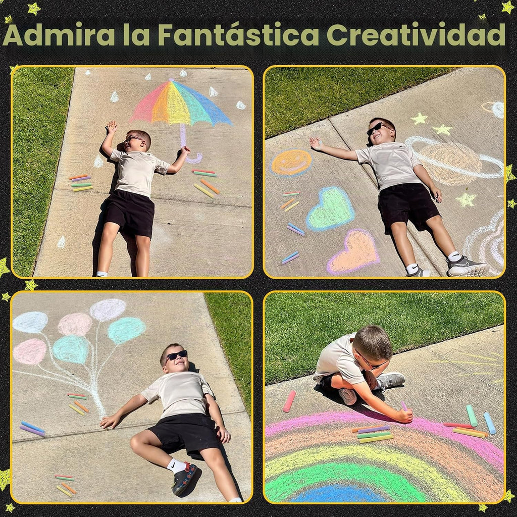 Juego de 432 tizas para niños, mini tiza no tóxica a granel para pizarra, suministros de regreso a la escuela, rellenos de bolsas de golosinas, regalos de premios para el aula para niños y