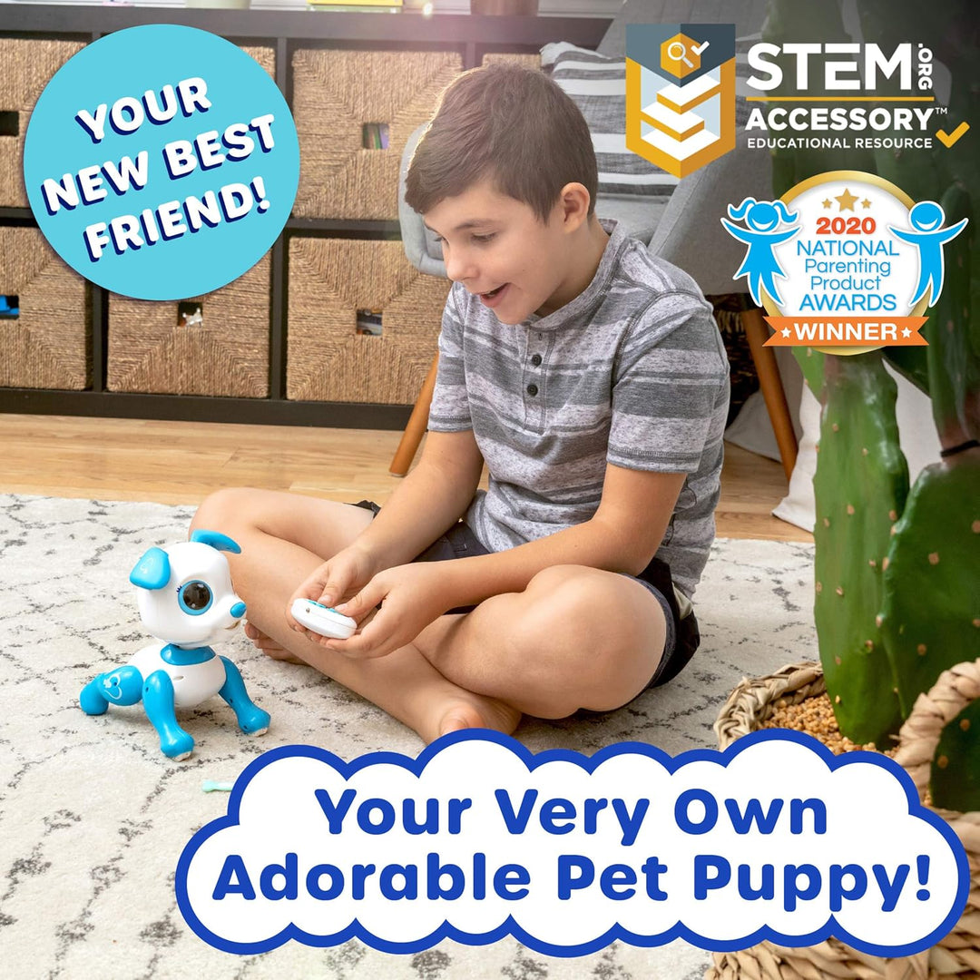 Robo Pets Robot de juguete para perros para niñas y niños, robot de...