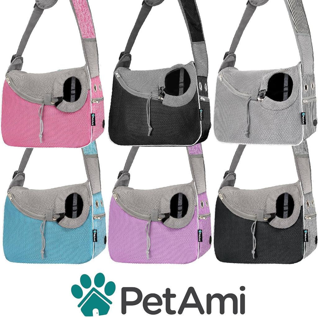 PetAmi - Transportador para perros pequeños, manos libres, color rosa