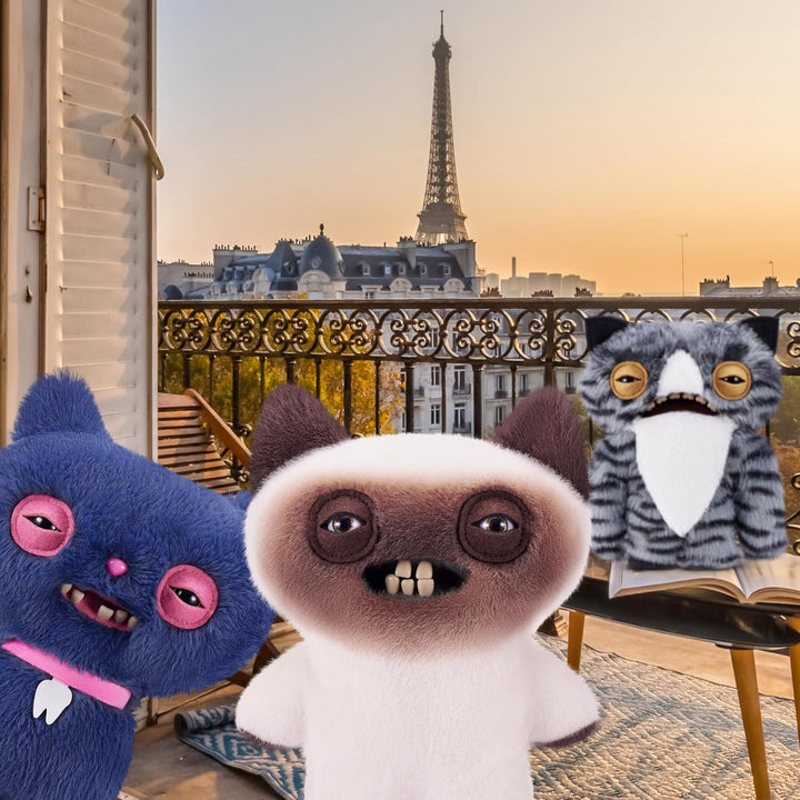 Fuggler ZURU - Juguete de peluche Alley Cats de 9