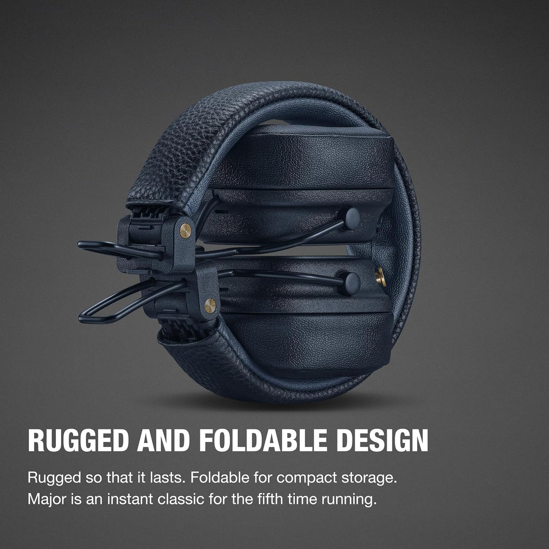 Marshall Major V - Auriculares inalámbricos Bluetooth para la oreja...