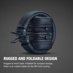 Marshall Major V Auriculares inalámbricos Bluetooth en la oreja - Azul medianoche, Tamaño único