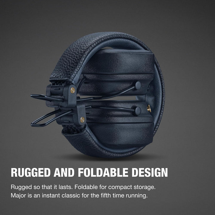 Marshall Major V - Auriculares inalámbricos Bluetooth para la oreja...