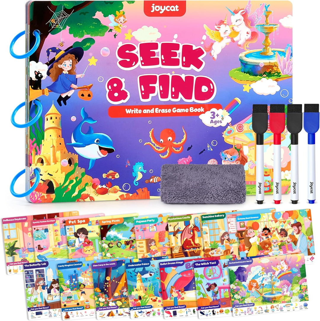 Libro de juego matemático JoyCat - Actividad de aprendizaje preesco...