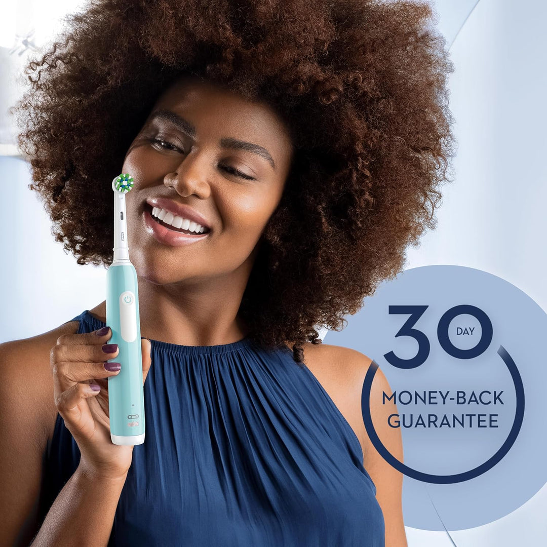 Oral-B Pro 1000 CrossAction - Cepillo de dientes eléctrico, Verde
