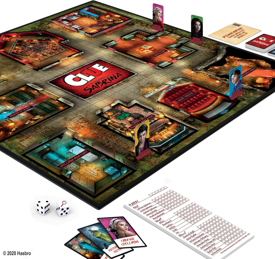 Hasbro Gaming Clue Chilling Adventures of Sabrina Juego de
