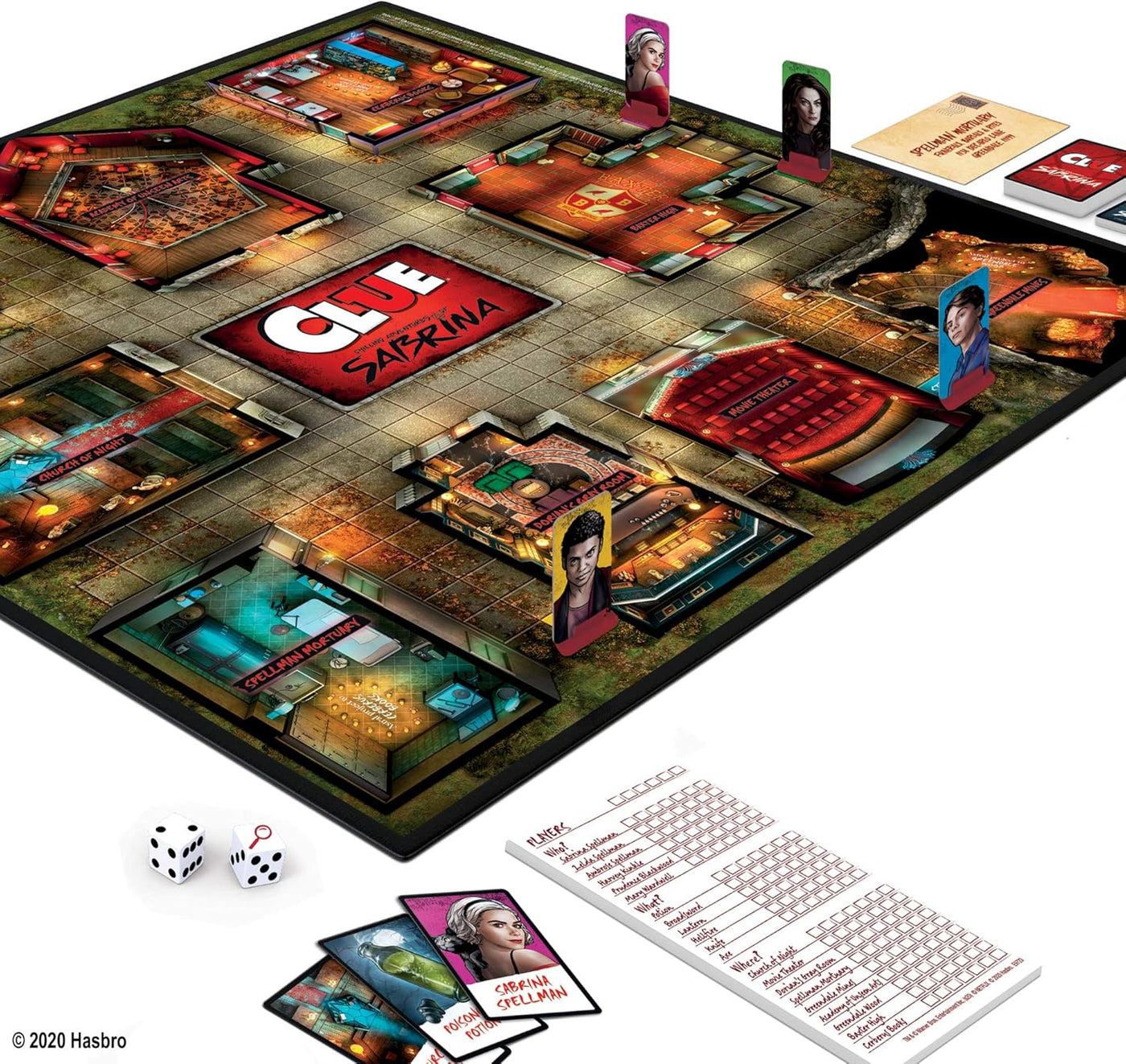 Hasbro Gaming Clue Chilling Adventures of Sabrina Juego de