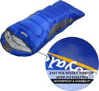 Sacos de dormir de invierno de 0 grados para adultos, camping en