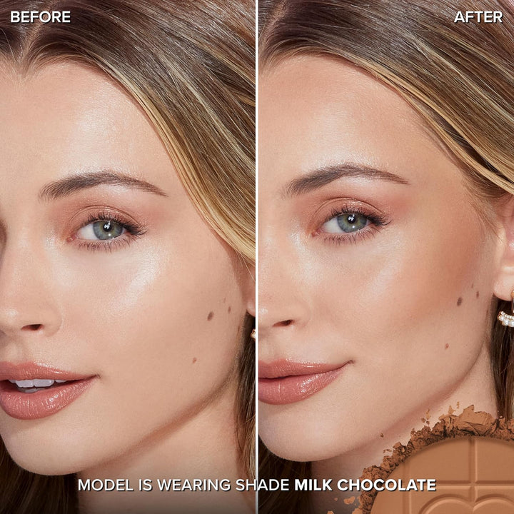 Too Faced Chocolate Soleil Matte Blurring Bronzer | Polvo bronceado...