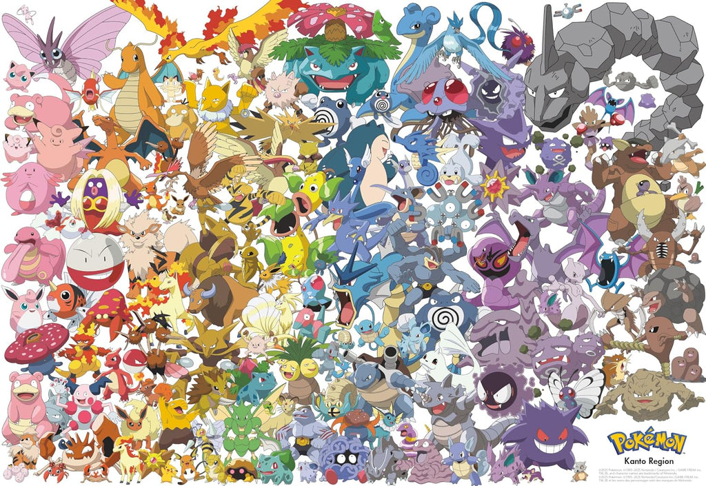 Buffalo Games Pokémon Silver Select Kanto 151, rompecabezas para adultos de