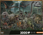 AQUARIUS Jurassic World - Rompecabezas de 3000 piezas con tabla de tallas de dinosaurios