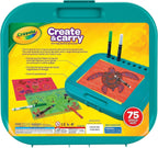 Crayola Create 'n Carry, kit portable de herramientas de arte, más de 75 piezas, gran regalo.