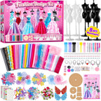 Más de 1200 kits de diseño de moda para niñas con 8 maniquíes y tutorial