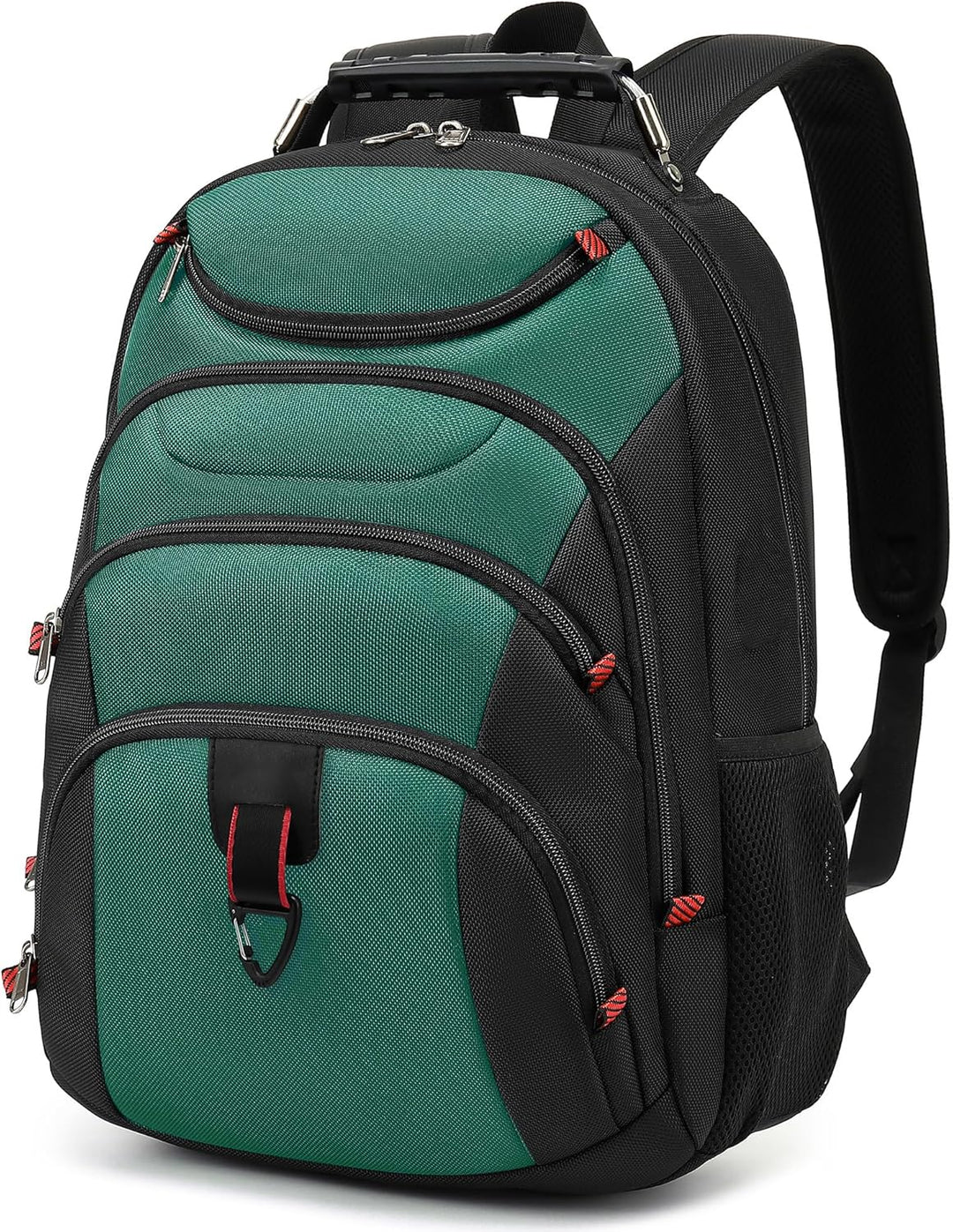 Mochila para laptop Boavan para hombre (Negro, 15.6), Elegante