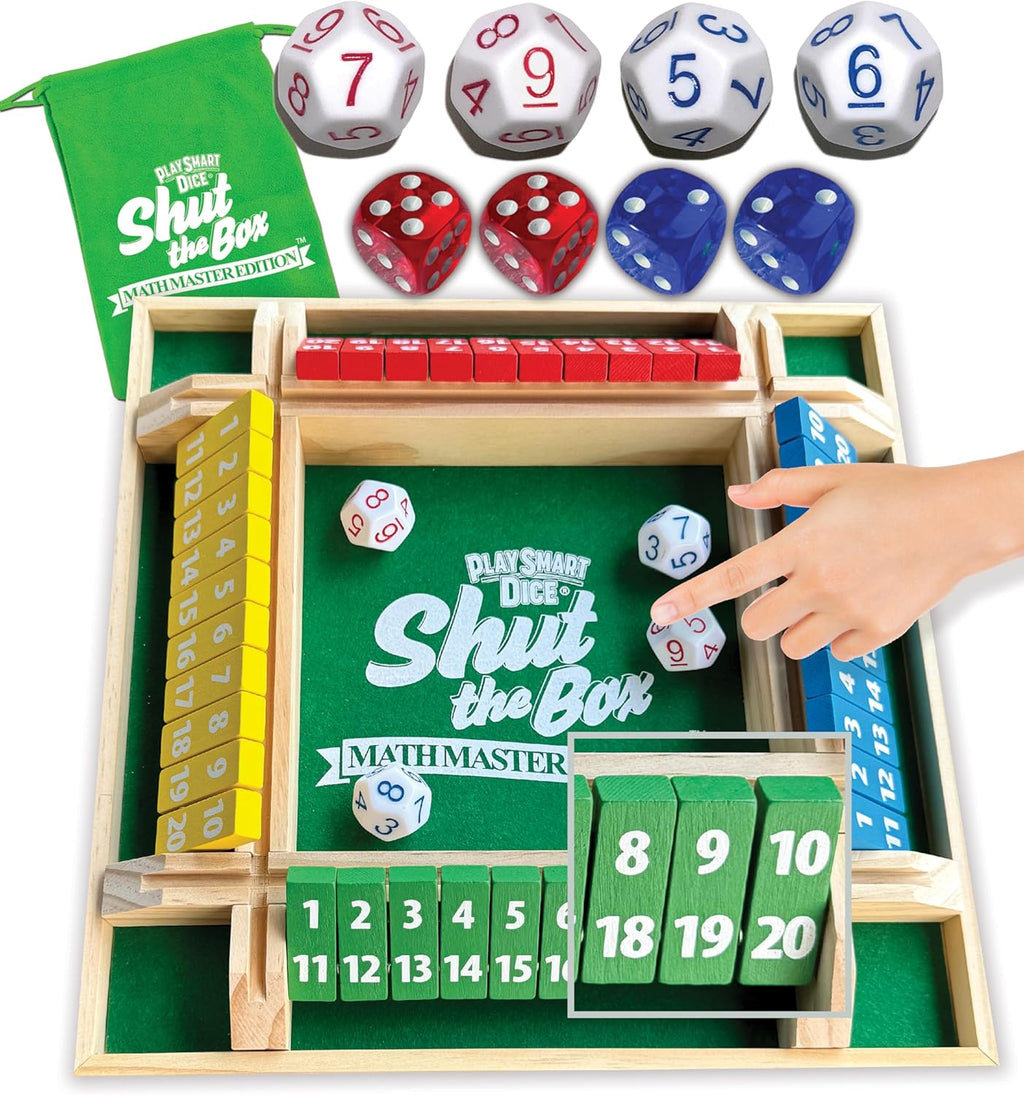 Semper Smart Games PlaySmart Dice Shut Box Math Master