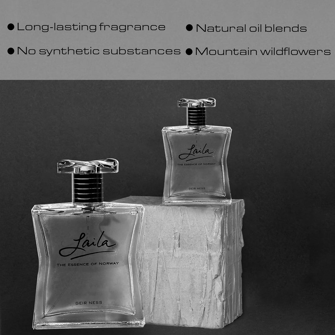 Geir Ness Laila Eau de Parfum en Spray - Fragancia duradera, fresca...