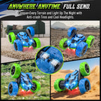 Hamdol Auto RC mejorado para niños, vehículo de acrobacias de doble