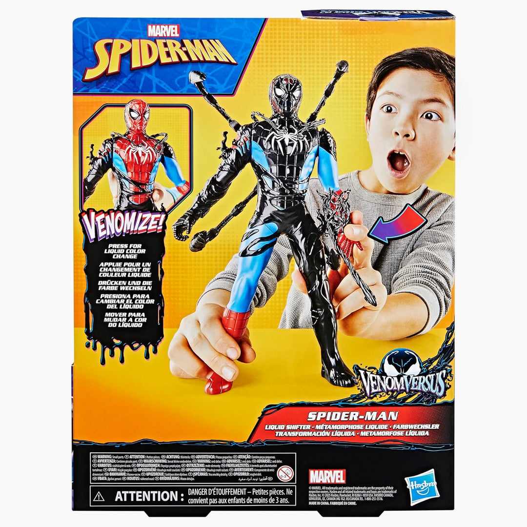 Spider-Man Marvel VenomVersus - Figura de acción de cambio