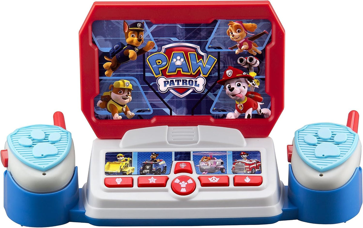 Centro de comando Walkie Talkie de juguete de Paw Patrol para niños, divertidos juguetes de Paw Patrol