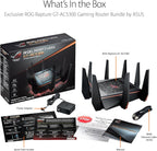 ASUS ROG Rapture Wifi Gaming Router (GT-AC5300) - Router inalámbrico TRI Band Gigabit