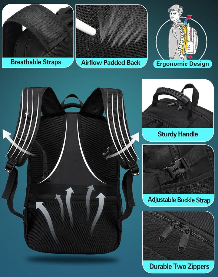 ProEtrade Mochila de viaje extra grande para laptop, escuela, negoc...